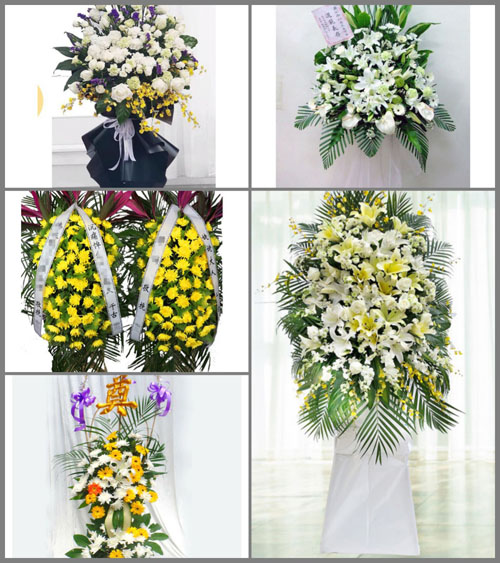 福建泉州晋江市龙湖镇龙埔村白事花篮预定